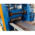 Thin sheet leveling and cut to length machine